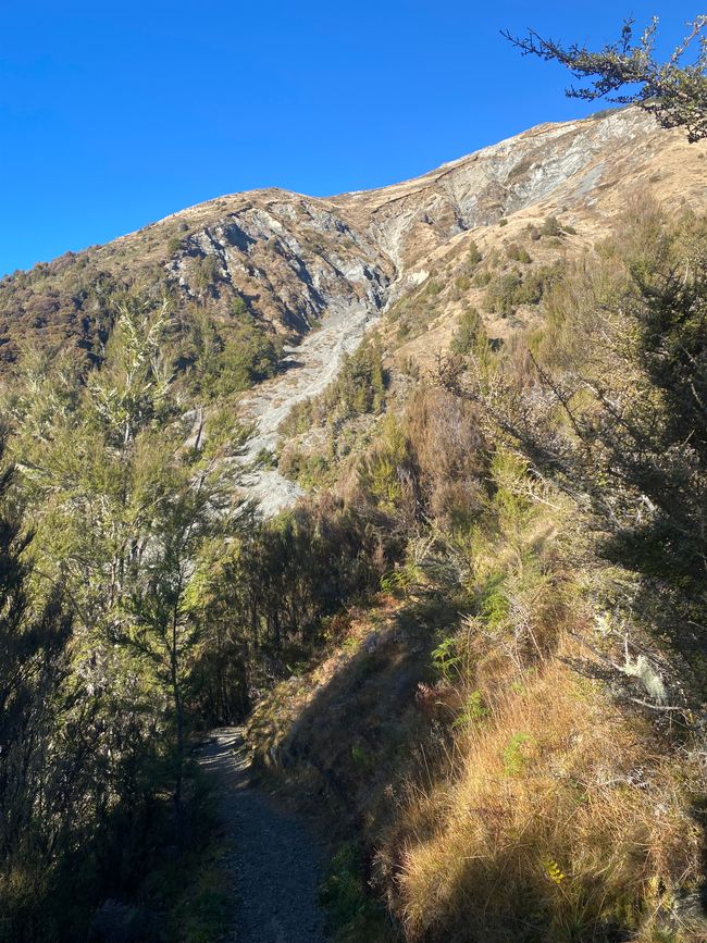 从小屋徒步旅行到山脊徒步旅行