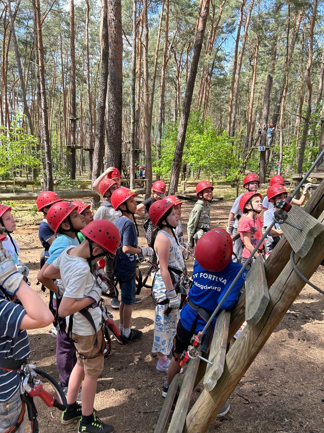 School trip to Petzow