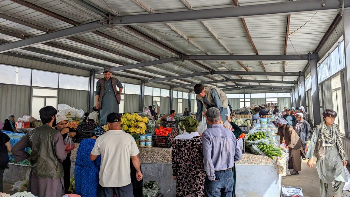 Afghan border Markt