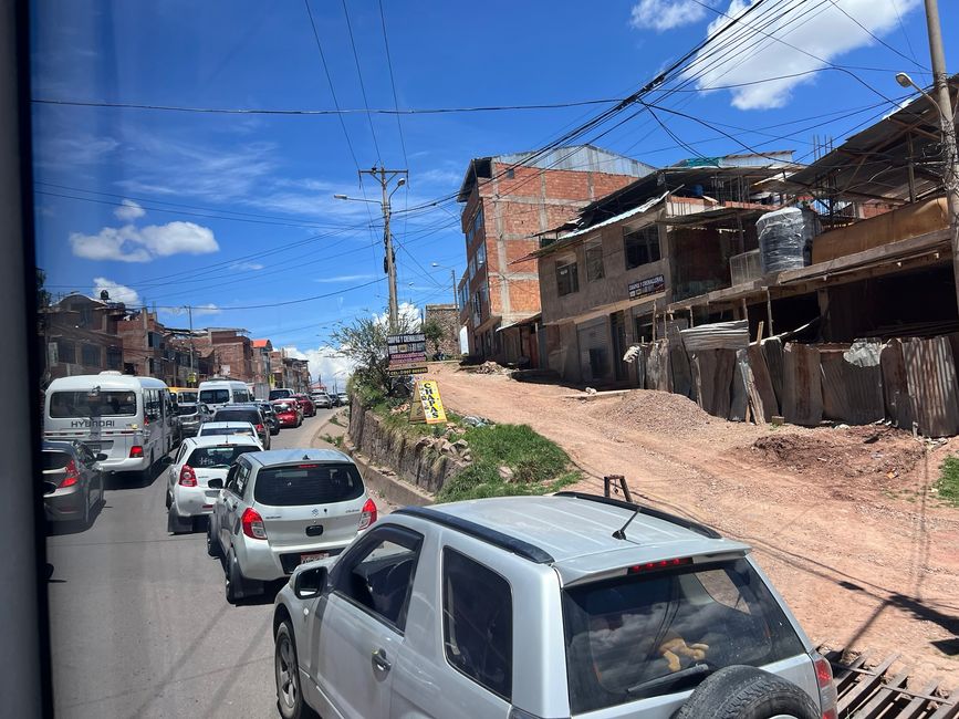 👷♂️Tag 30-2 (2.11.) Viaggio da Cusco ad Aguas Calientes ai piedi del Machu Picchu