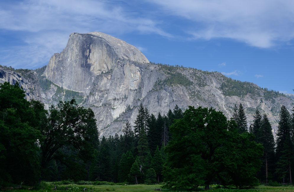 The Dome aus dem Yosemite Valley