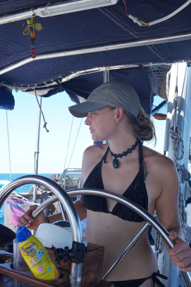 Johanna navegando
