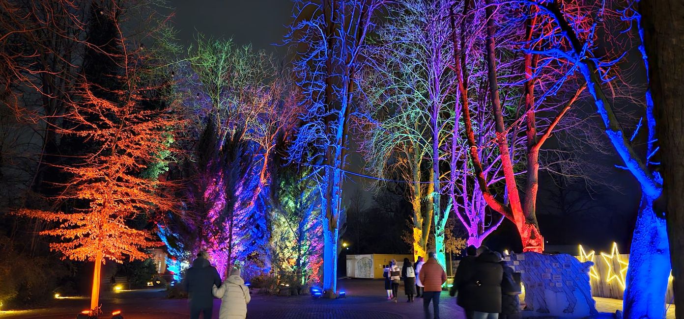 Giardino di Natale allo Zoo di Hannover