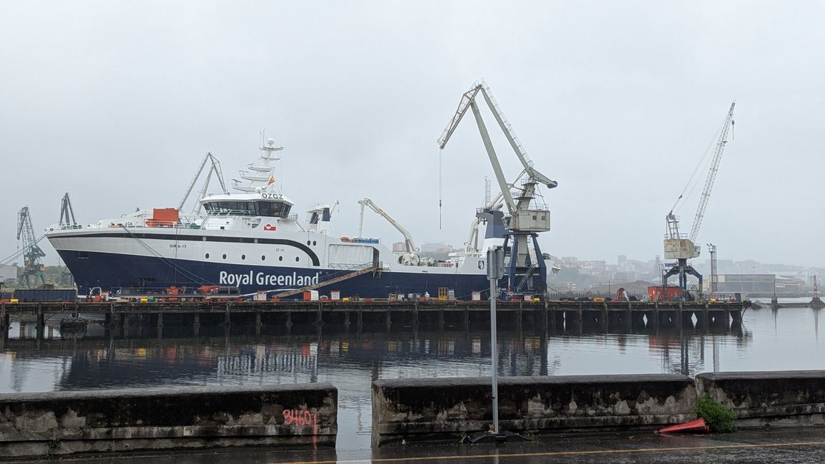 1. Etappe von Bilbao bis Getxo auf dem Camino del Norte