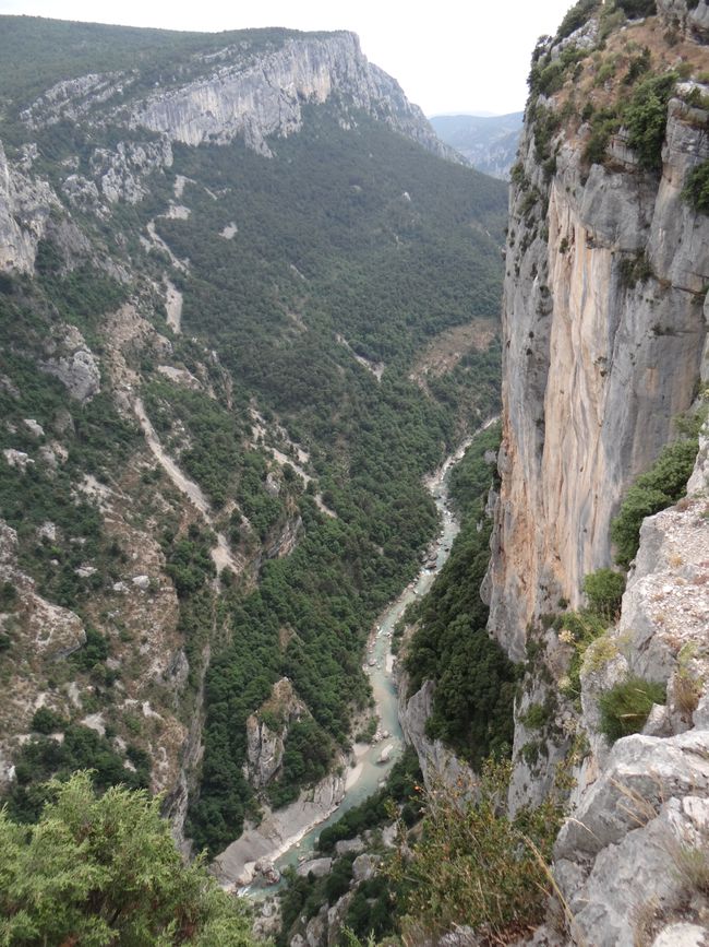 Etappe 4: Menton - Gorge du Verdon- Saint Julien-du-Verdon 
