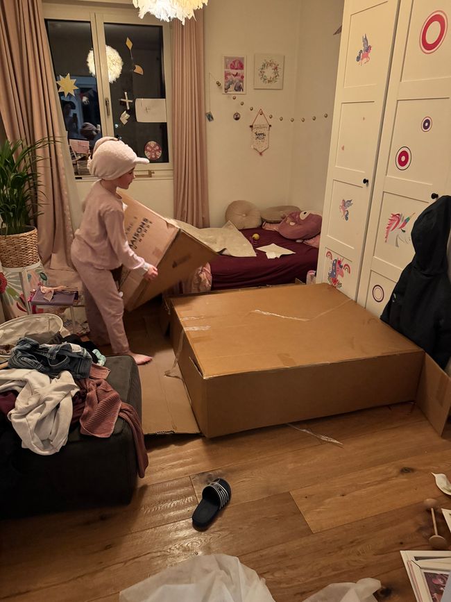 Le meuble est arrivé