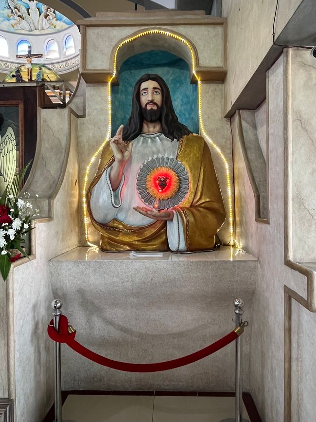 Chiesa di pellegrinaggio, rappresentazione di Gesù