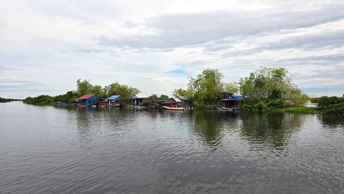 Von Siem Reap über den Tonle-Sap-See nach Battambang