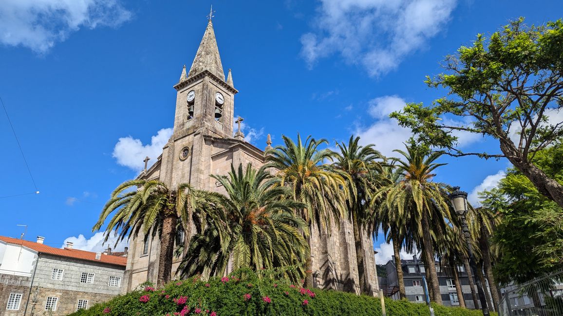 Eleventh Stage of the Camino Portugues from Pontevedra to Caldas de Reis