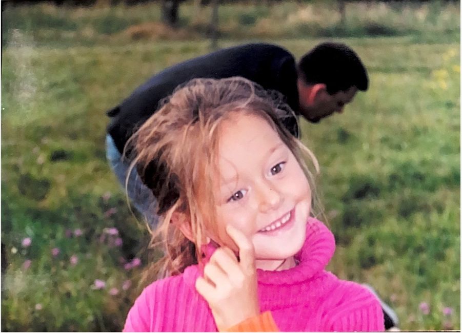 Carotte, 6 ans. Retour de son baptême d’hélico