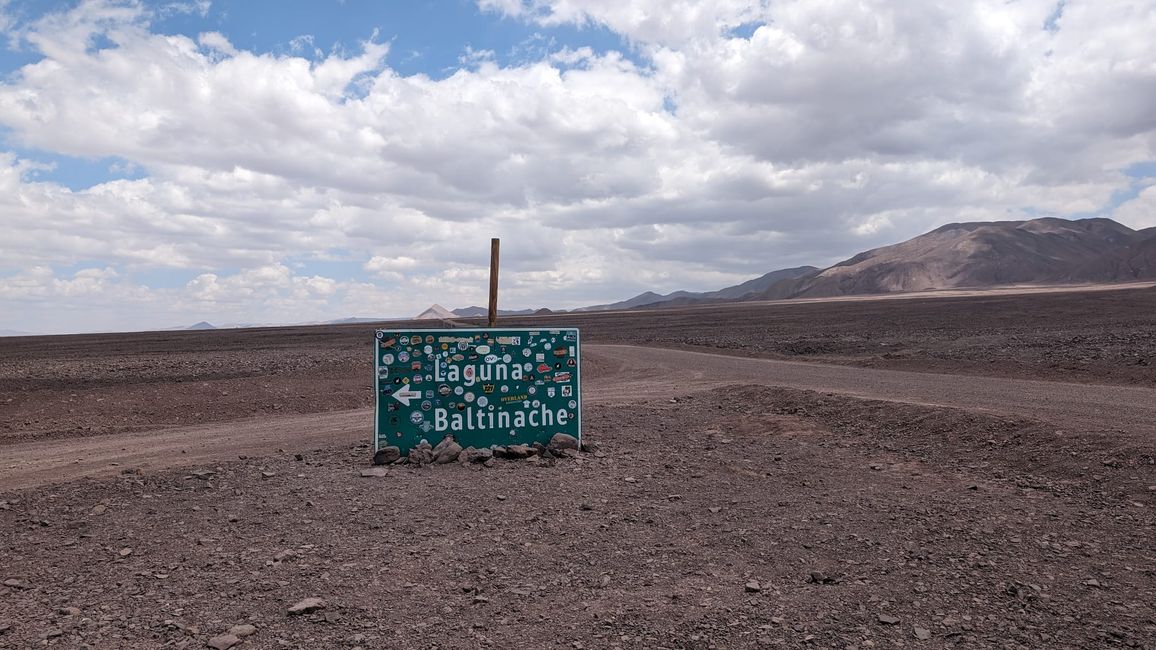 Valle de la Luna und Laguna Baltinache