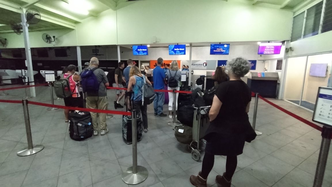 Addio a Rarotonga