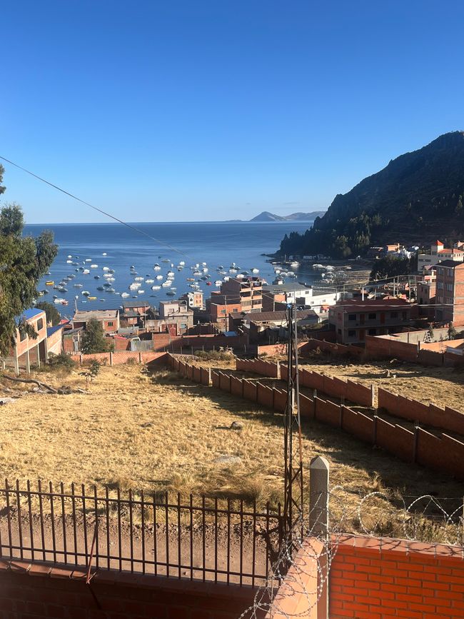 Vista dalla finestra a Copacabana