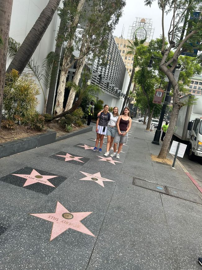 Kalifornien 2025, Tag 2, Hollywood, Beverly Hills und Santa Monica Pier