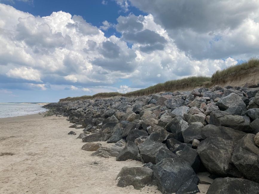 Strand bei unserem Haus
