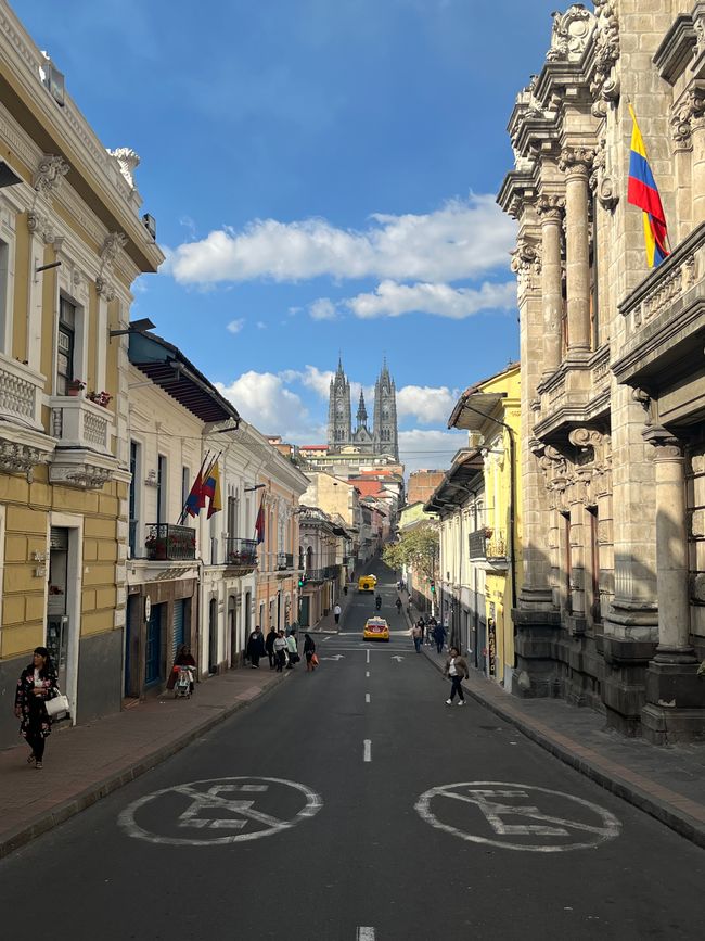 View to the hostel