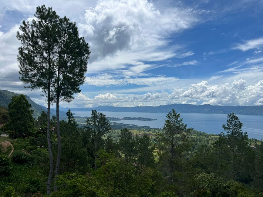 El lago Toba desde Samosir