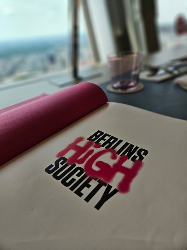 2025 - July - Berlin - Berlin TV Tower and Visit to 'Sphere' Rotating Restaurant by Tim Raue