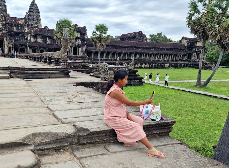 Angkor Wat-Fotoshooting