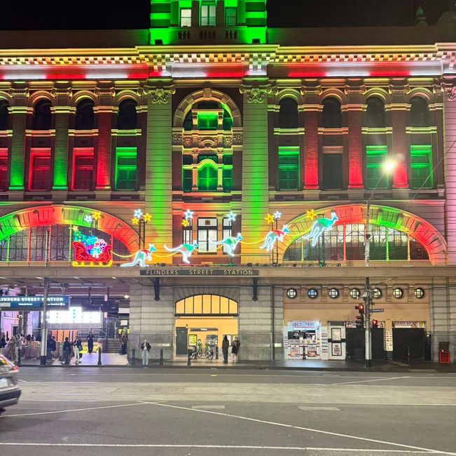 Melbourne por la noche