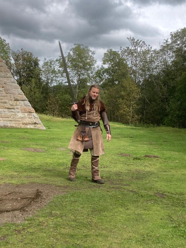 Vorführung beim William Wallace Monument