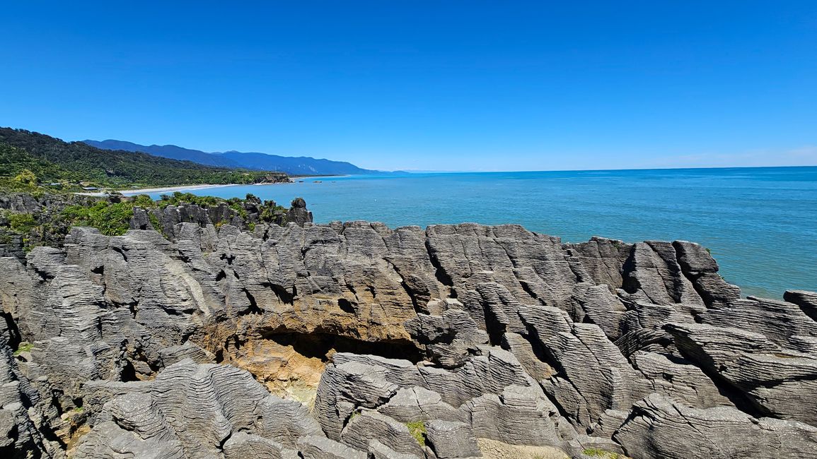 Charleston - Punakaiki - Greymouth - Arthur's Pass