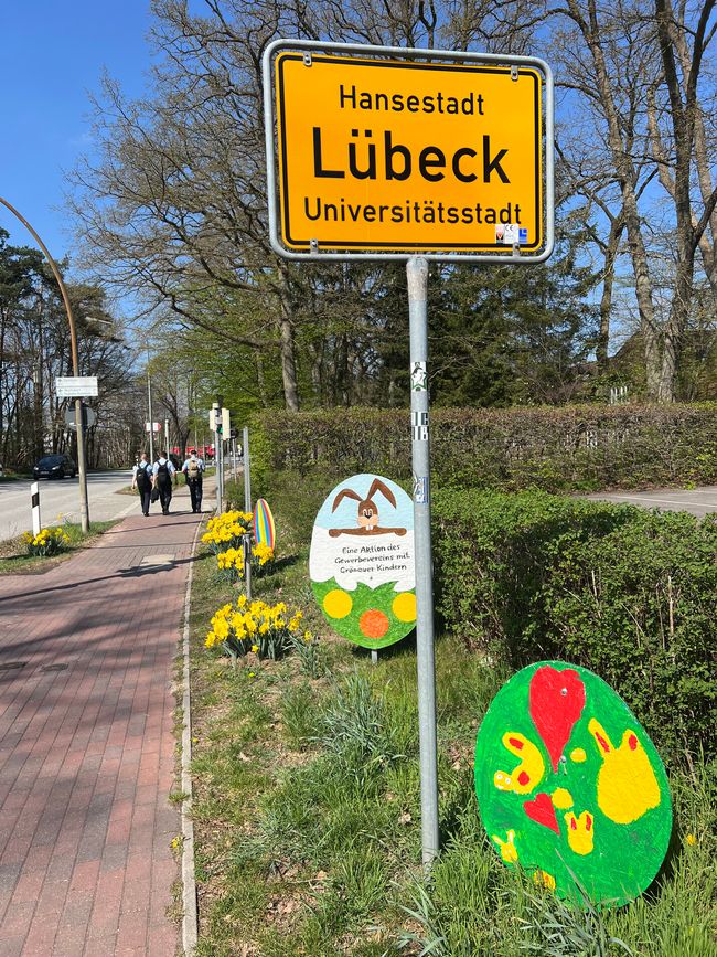 10 hacia Lübeck