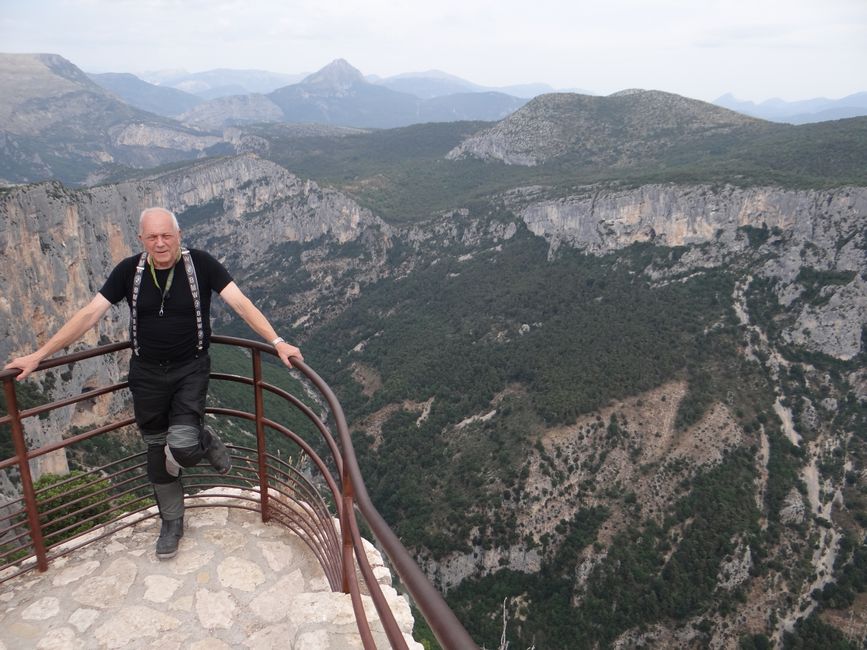 Etappe 4: Menton - Gorge du Verdon- Saint Julien-du-Verdon 