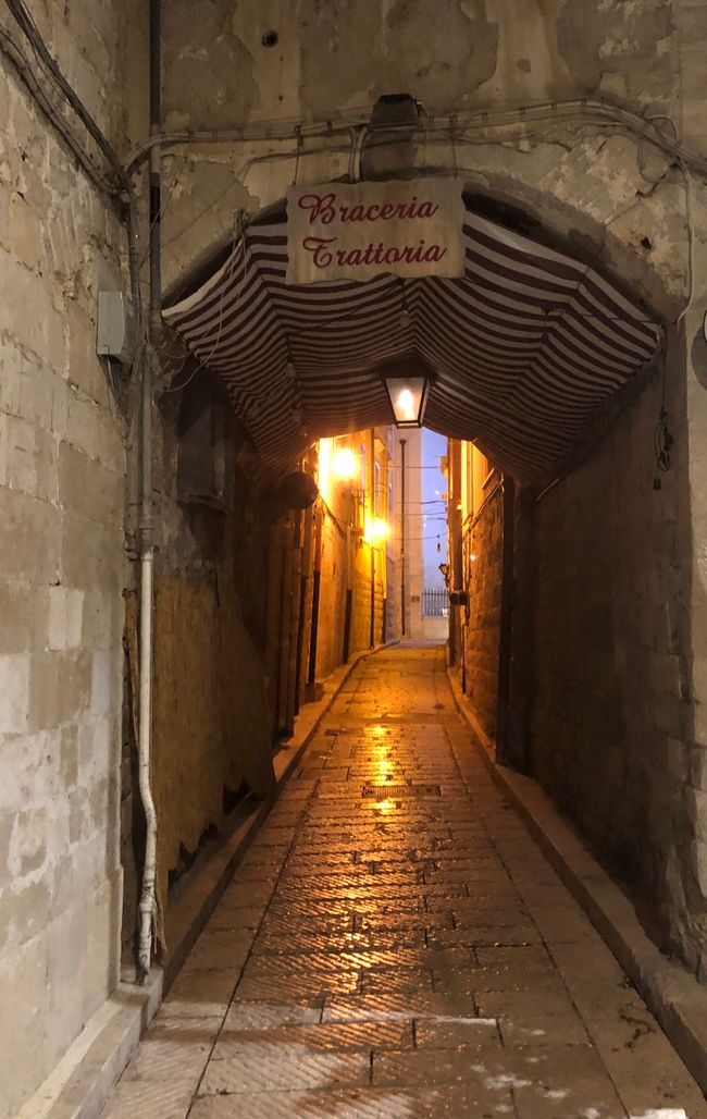 El casco antiguo de Trani