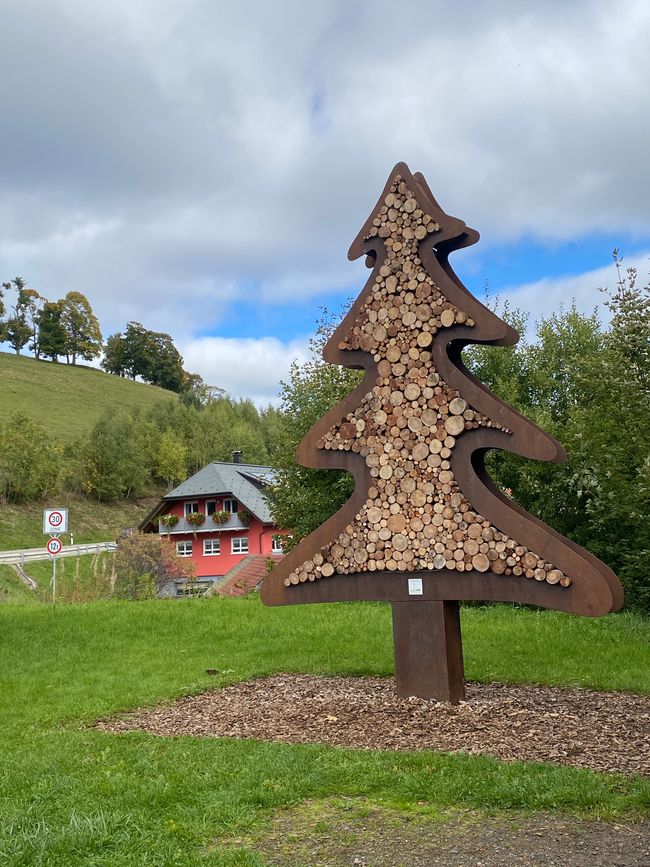 Auf dem Weg nach Todtnauberg steht Kunst der anderen Art