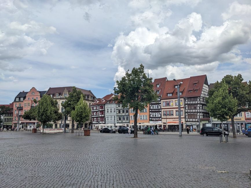 4. Etappe Rudolstadt-Erfurt