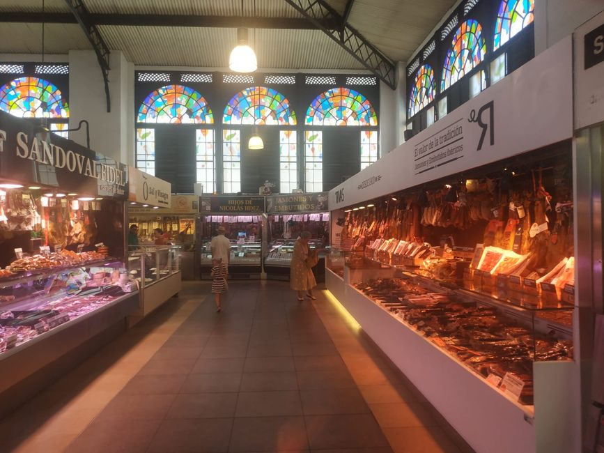 Photos of the Central Market of Salamanca (August 2024)