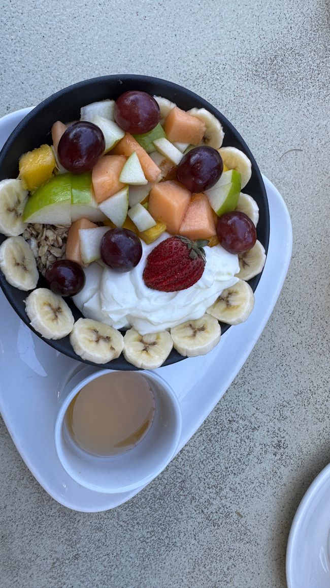 Fruchtjoghurtmüsli mein Frühstück