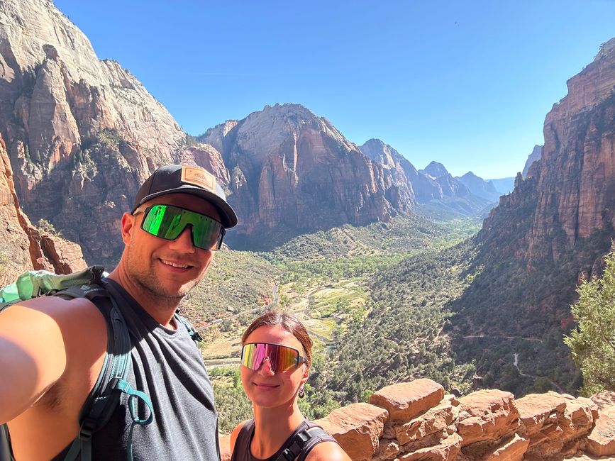 Canyon Land:Zion and  Bryce Canyon❤️