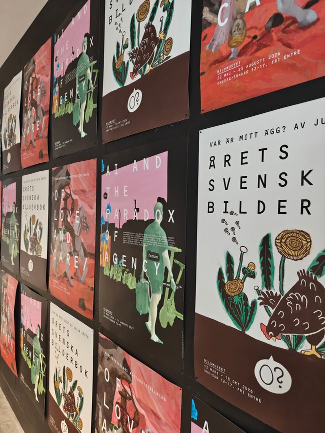 Poster der Ausstellungen