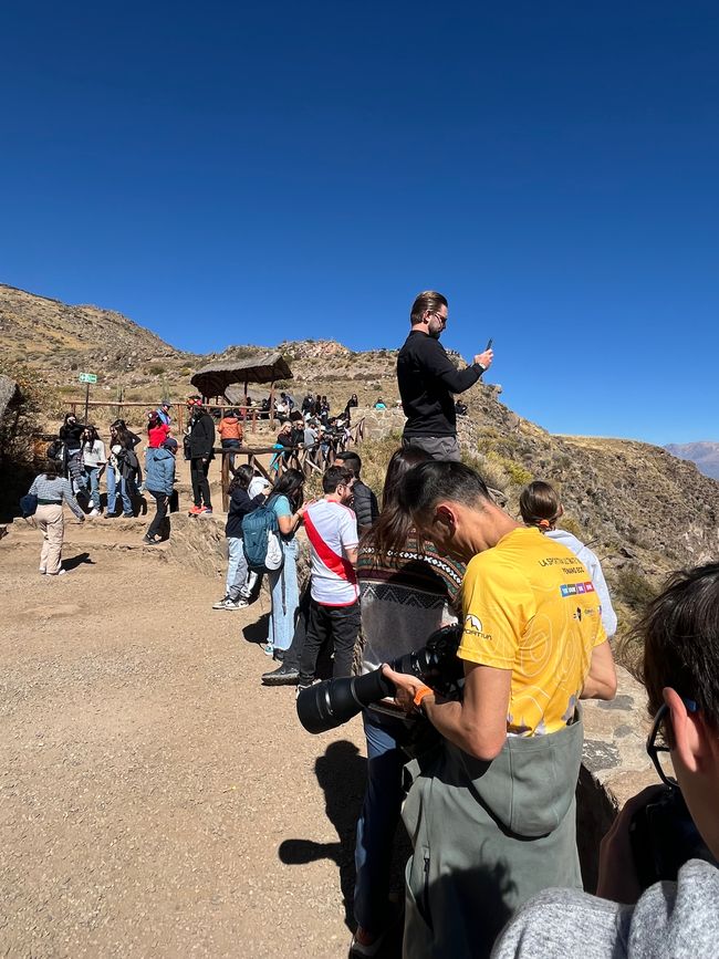 Foule au Cruz de Condor