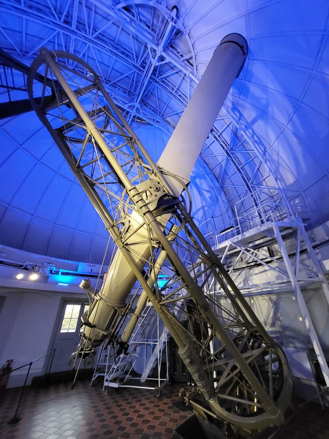 Teleskop im Royal Observatory 