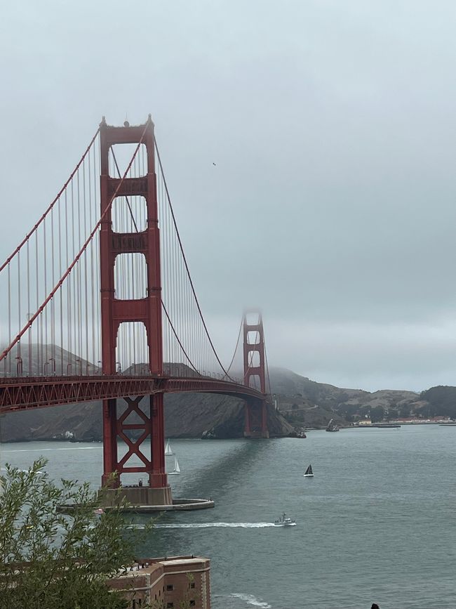 Reisetag und Ankunft in San Francisco