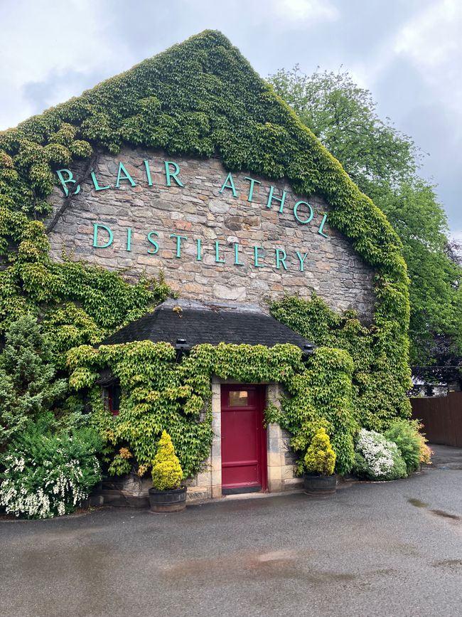 Tasting at Blair Athol 