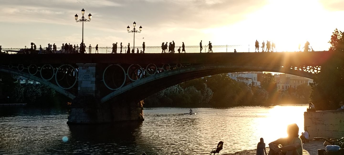 au bord du Ria Guadalquivir