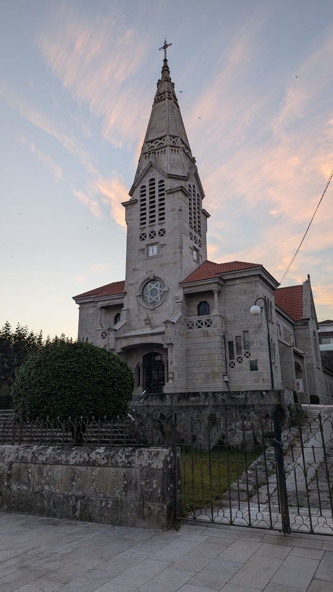 Eighth Stage on the Camino Portugues da Costa from Baiona to Vigo