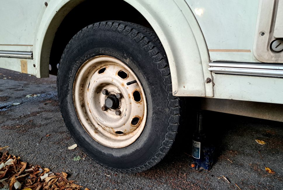 Mistral steht schief