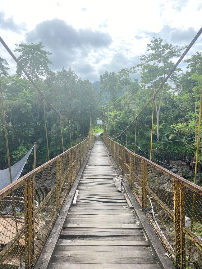 Yellow Bridge - Telaga Waja River