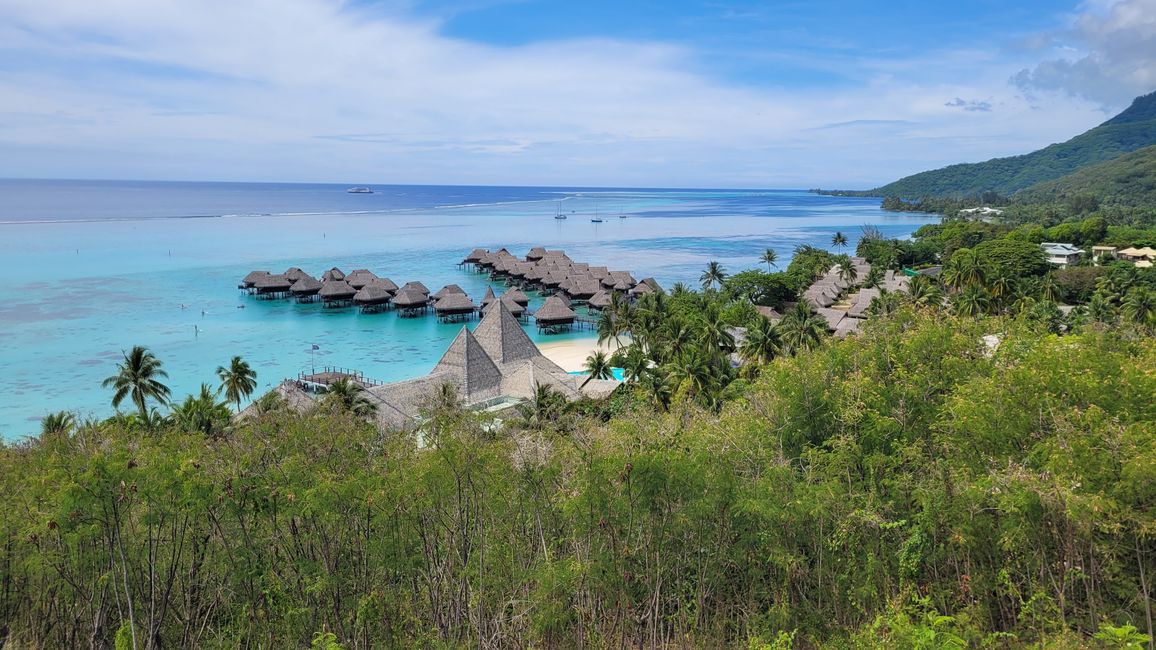 Mo’orea – impresionantes cumbres montañosas nos reciben