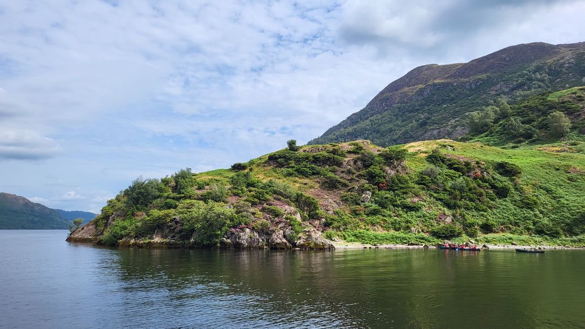 Boat trip over Ullswater