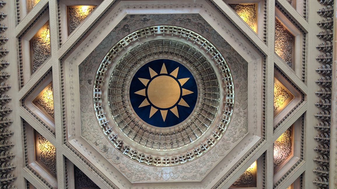 Taipéi / Salón Conmemorativo de Chiang Kai-shek / Plaza de la Paz