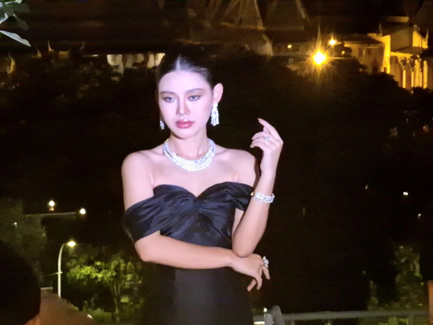 Fotoshooting am Pool