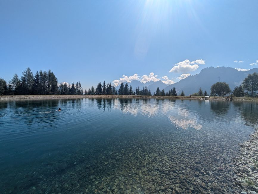 Vista desde el lago