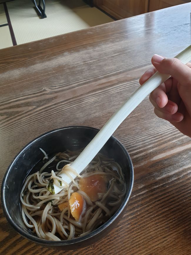 Negi Soba in Ouchi-juku