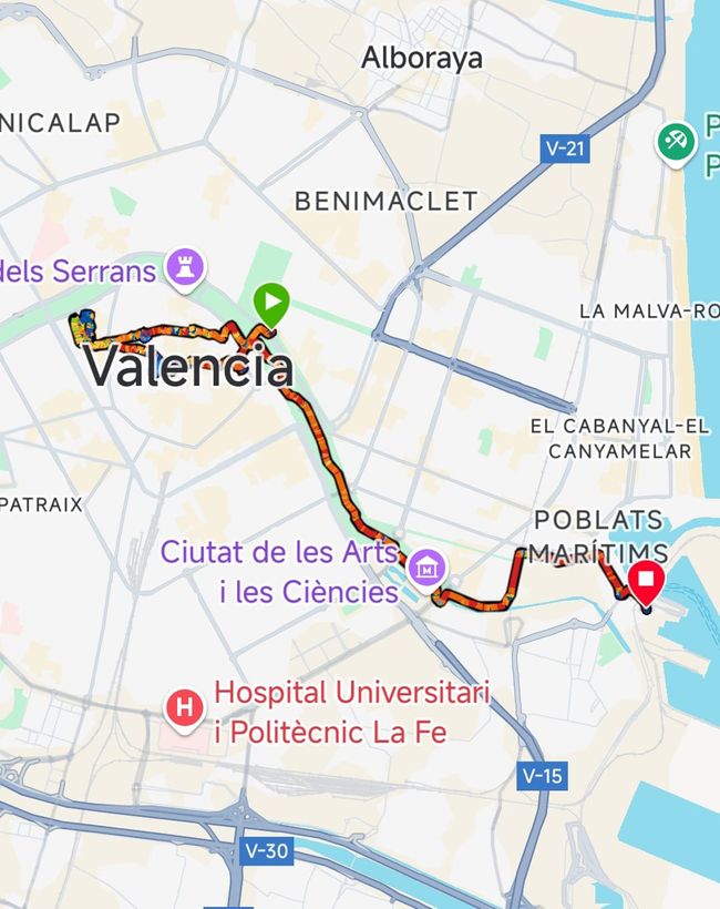Valencia Stadt und Botanischer Garten